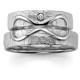 zilveren trouwring infinity
